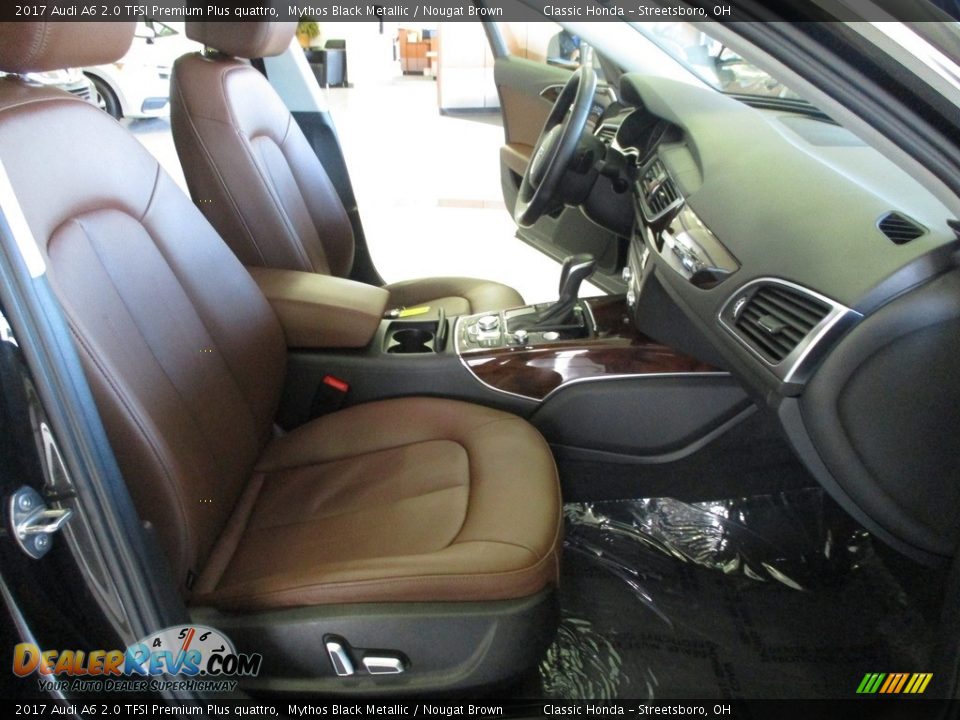 Nougat Brown Interior - 2017 Audi A6 2.0 TFSI Premium Plus quattro Photo #18