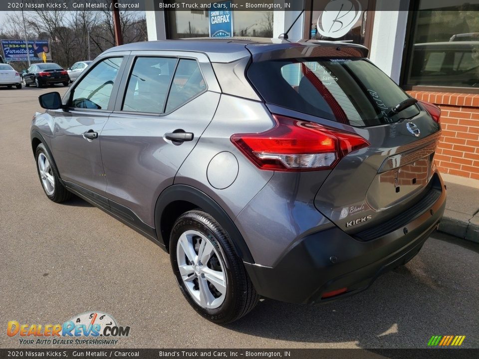 2020 Nissan Kicks S Gun Metallic / Charcoal Photo #26