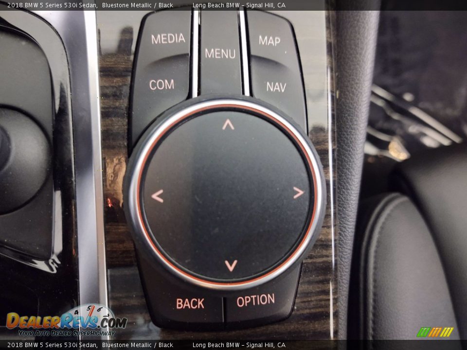 2018 BMW 5 Series 530i Sedan Bluestone Metallic / Black Photo #30