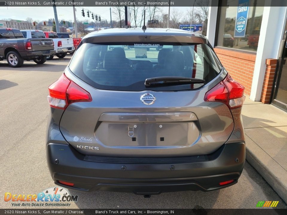 2020 Nissan Kicks S Gun Metallic / Charcoal Photo #27