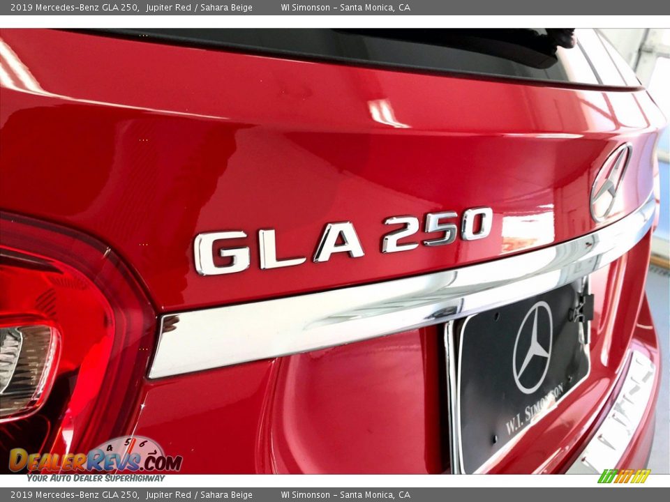2019 Mercedes-Benz GLA 250 Jupiter Red / Sahara Beige Photo #31
