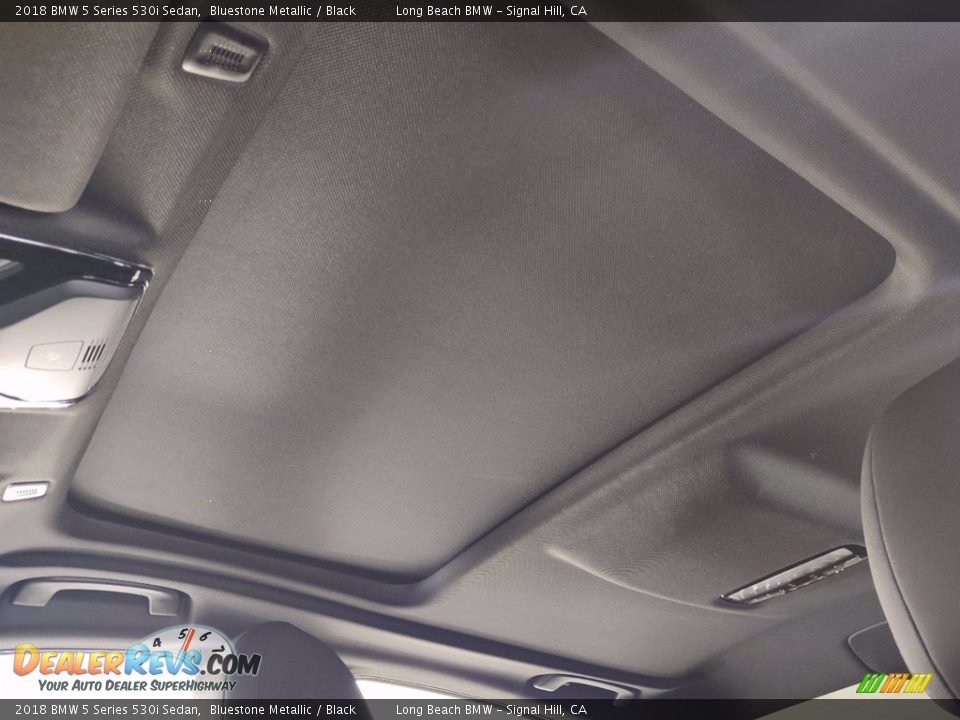 2018 BMW 5 Series 530i Sedan Bluestone Metallic / Black Photo #32