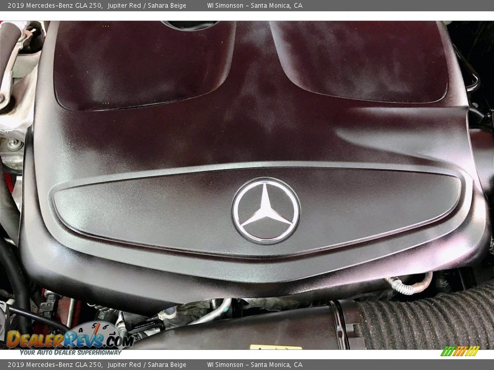 2019 Mercedes-Benz GLA 250 Jupiter Red / Sahara Beige Photo #32