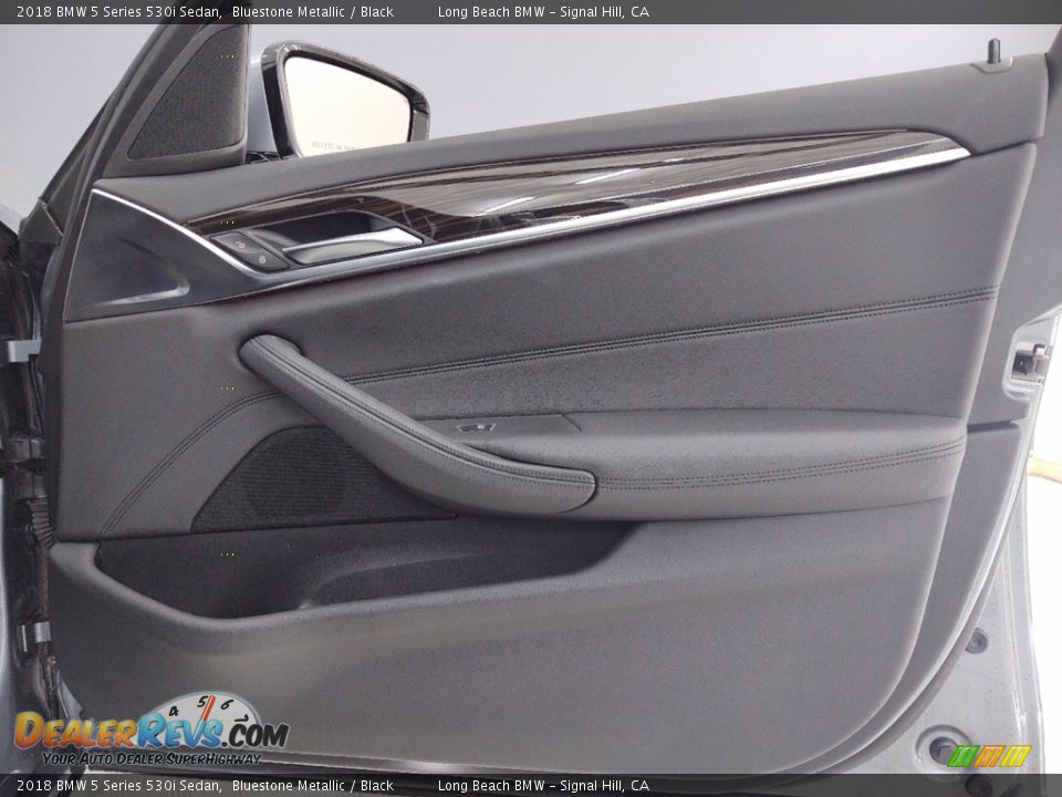 2018 BMW 5 Series 530i Sedan Bluestone Metallic / Black Photo #33