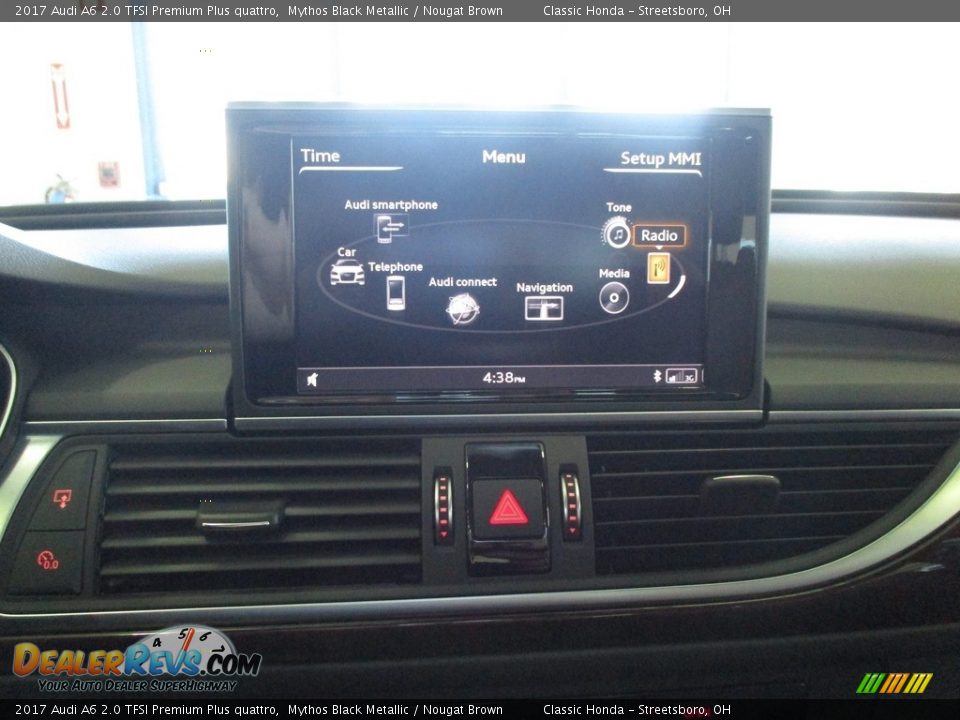 2017 Audi A6 2.0 TFSI Premium Plus quattro Mythos Black Metallic / Nougat Brown Photo #34