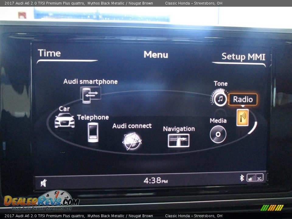 2017 Audi A6 2.0 TFSI Premium Plus quattro Mythos Black Metallic / Nougat Brown Photo #35