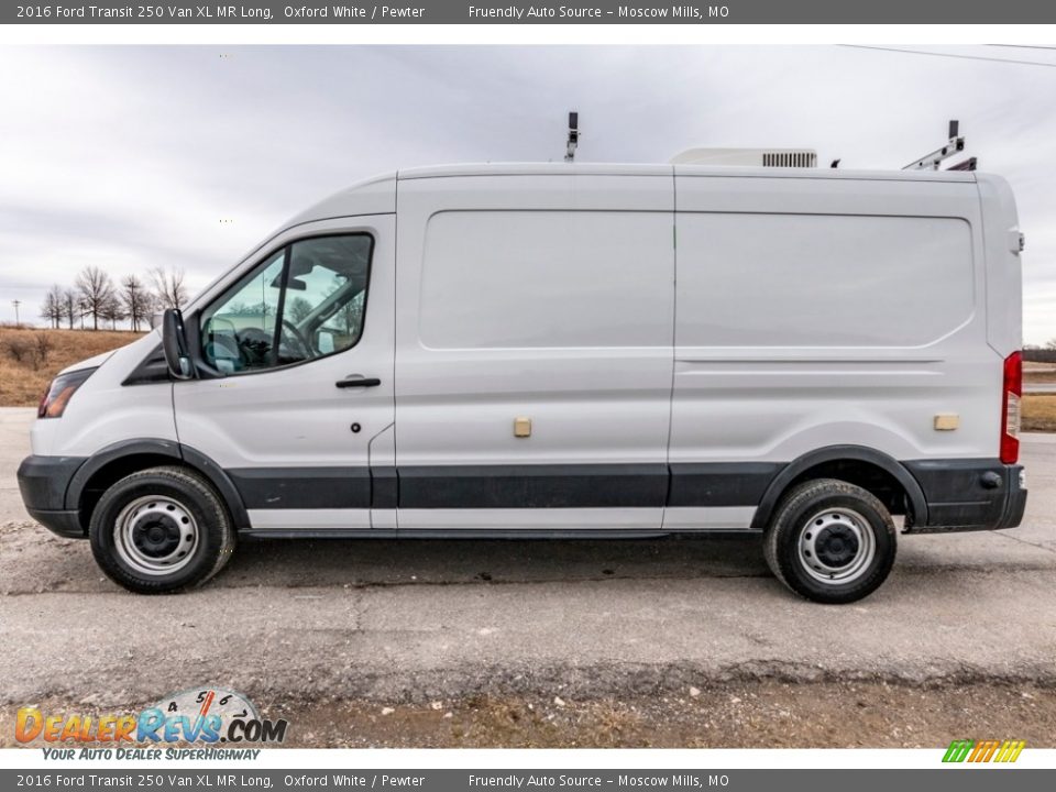 Oxford White 2016 Ford Transit 250 Van XL MR Long Photo #7