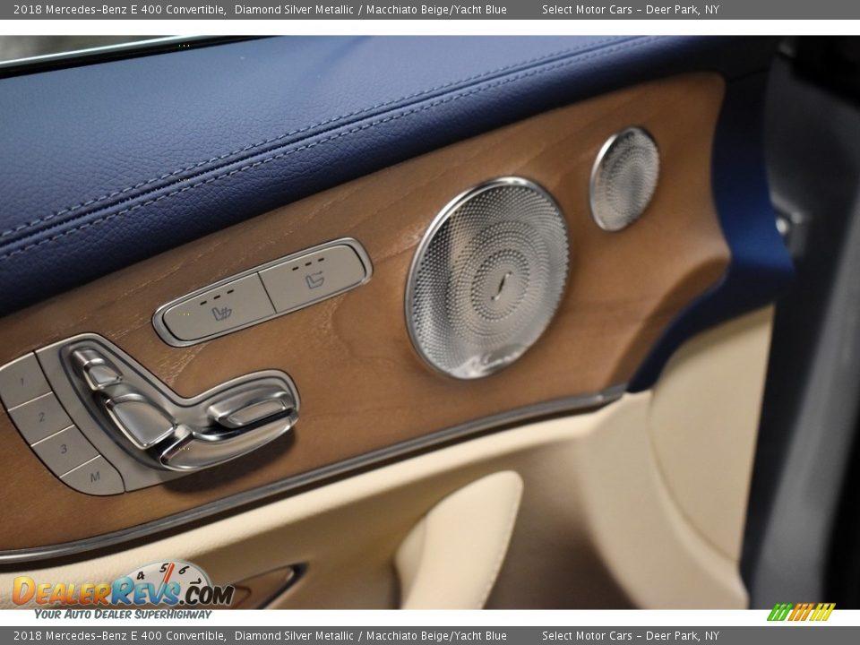 Controls of 2018 Mercedes-Benz E 400 Convertible Photo #20