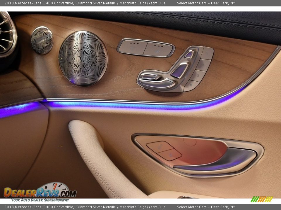 Controls of 2018 Mercedes-Benz E 400 Convertible Photo #21