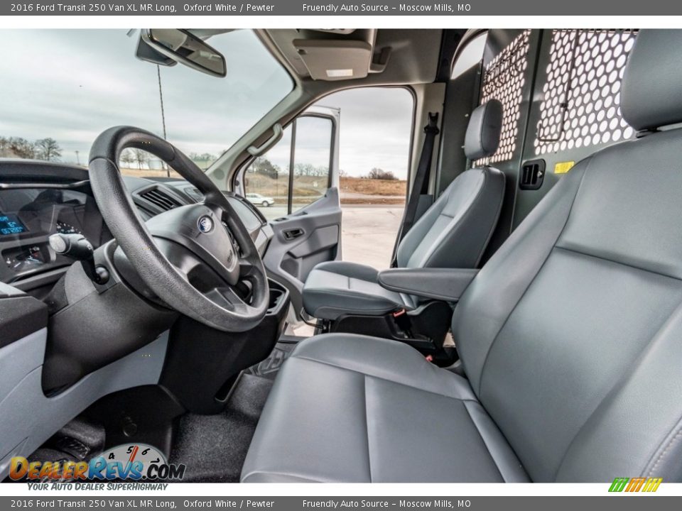 Front Seat of 2016 Ford Transit 250 Van XL MR Long Photo #18