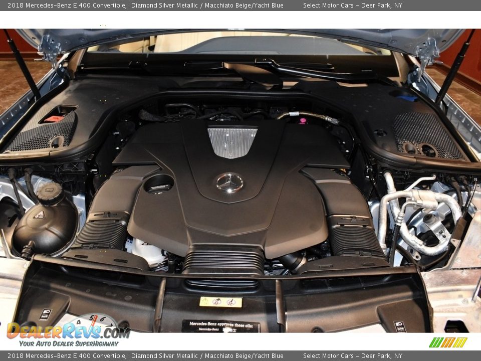 2018 Mercedes-Benz E 400 Convertible 3.0 Liter Turbocharged DOHC 24-Valve VVT V6 Engine Photo #24