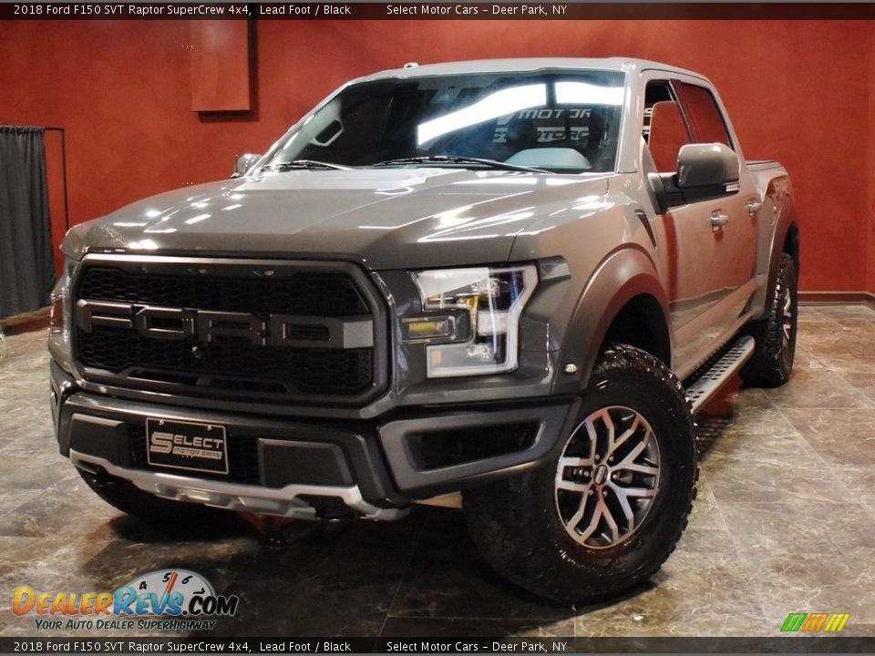 2018 Ford F150 SVT Raptor SuperCrew 4x4 Lead Foot / Black Photo #1