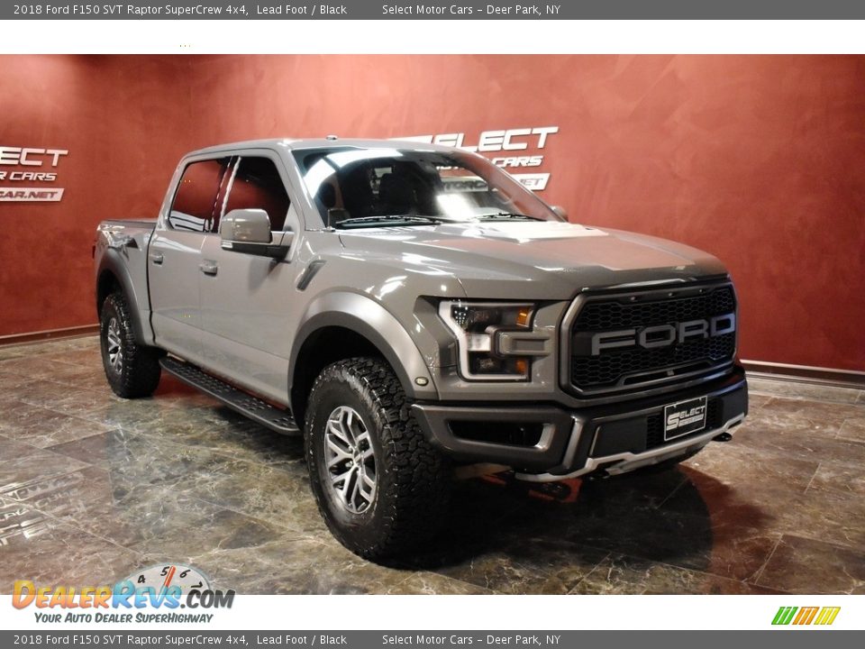 2018 Ford F150 SVT Raptor SuperCrew 4x4 Lead Foot / Black Photo #3