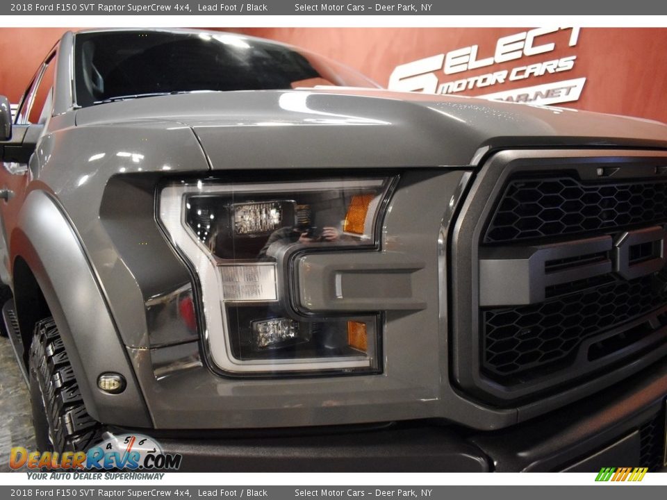 2018 Ford F150 SVT Raptor SuperCrew 4x4 Lead Foot / Black Photo #8