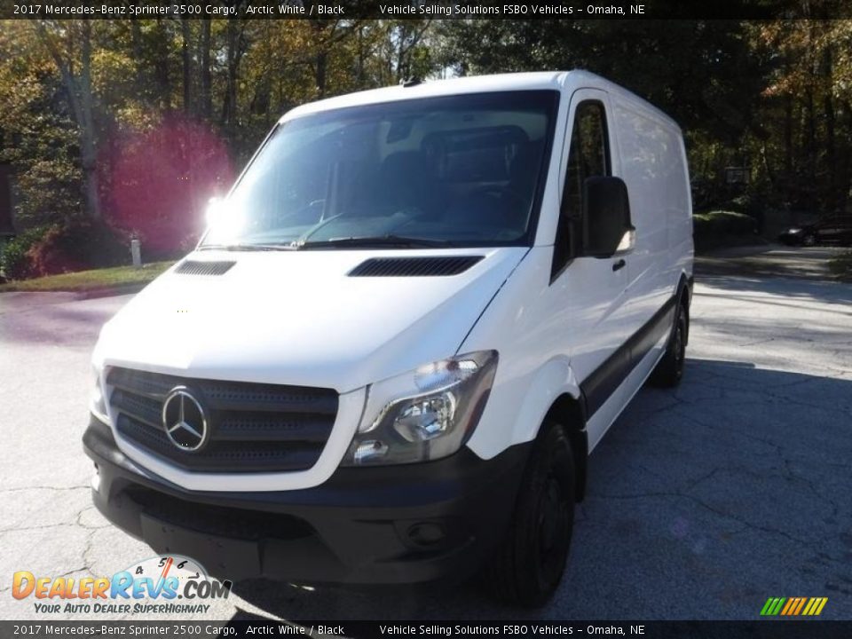 2017 Mercedes-Benz Sprinter 2500 Cargo Arctic White / Black Photo #1