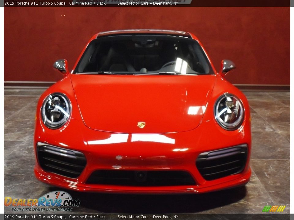 2019 Porsche 911 Turbo S Coupe Carmine Red / Black Photo #2