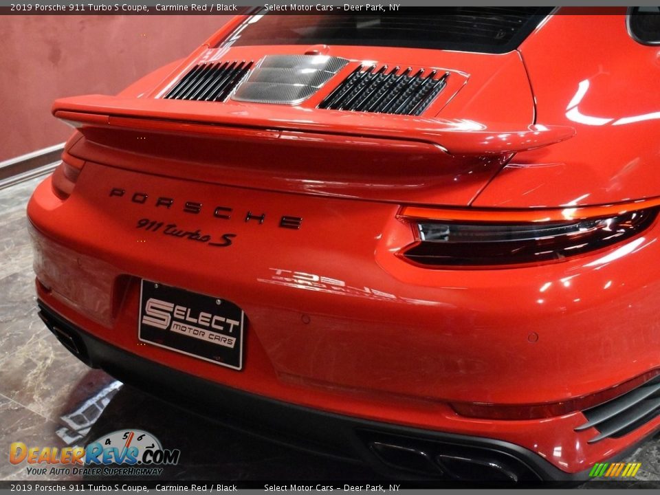 2019 Porsche 911 Turbo S Coupe Carmine Red / Black Photo #5