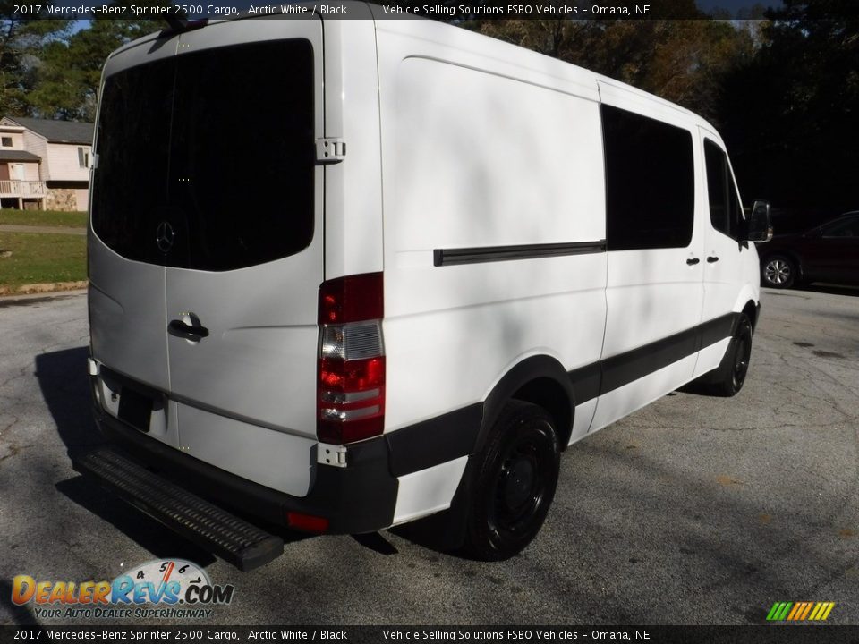 2017 Mercedes-Benz Sprinter 2500 Cargo Arctic White / Black Photo #13