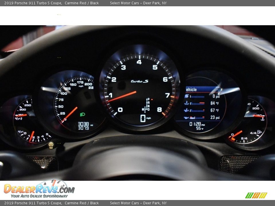 2019 Porsche 911 Turbo S Coupe Gauges Photo #25