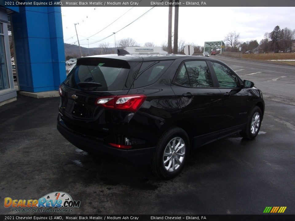 2021 Chevrolet Equinox LS AWD Mosaic Black Metallic / Medium Ash Gray Photo #3