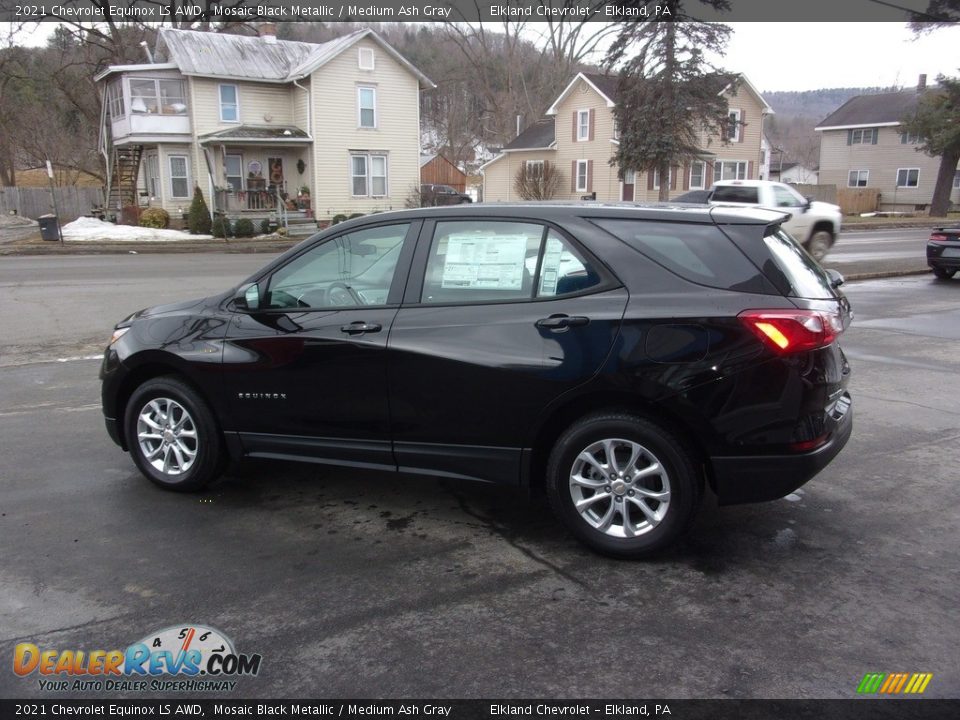 2021 Chevrolet Equinox LS AWD Mosaic Black Metallic / Medium Ash Gray Photo #5