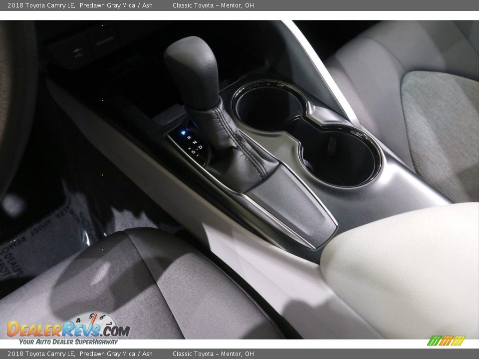 2018 Toyota Camry LE Predawn Gray Mica / Ash Photo #14