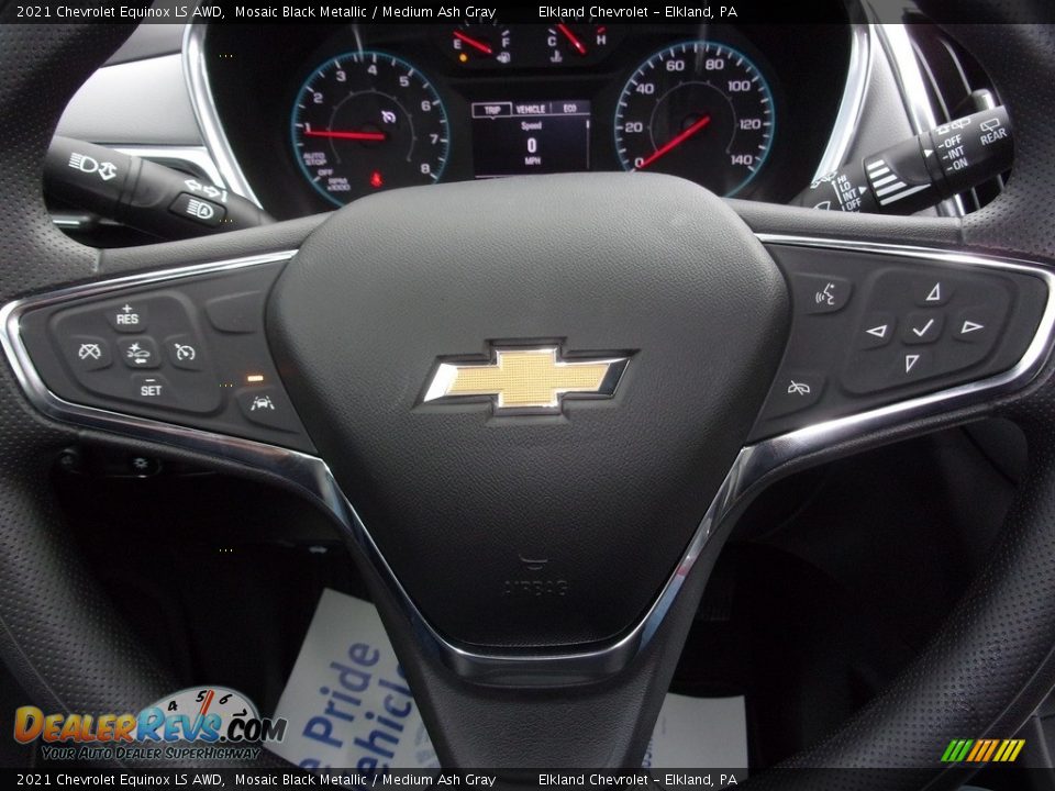 2021 Chevrolet Equinox LS AWD Mosaic Black Metallic / Medium Ash Gray Photo #19