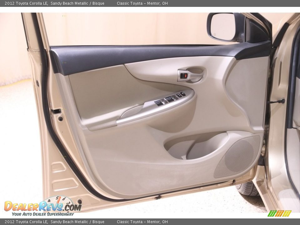 2012 Toyota Corolla LE Sandy Beach Metallic / Bisque Photo #4