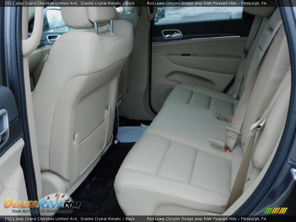 Rear Seat of 2021 Jeep Grand Cherokee Limited 4x4 Photo #12