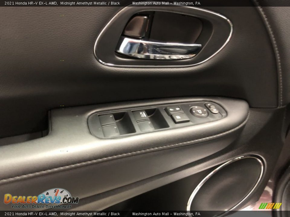 2021 Honda HR-V EX-L AWD Midnight Amethyst Metallic / Black Photo #7
