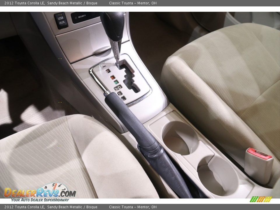 2012 Toyota Corolla LE Sandy Beach Metallic / Bisque Photo #12