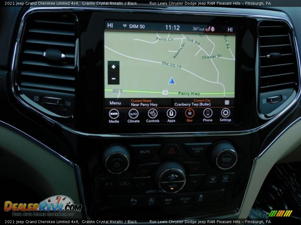 Navigation of 2021 Jeep Grand Cherokee Limited 4x4 Photo #16