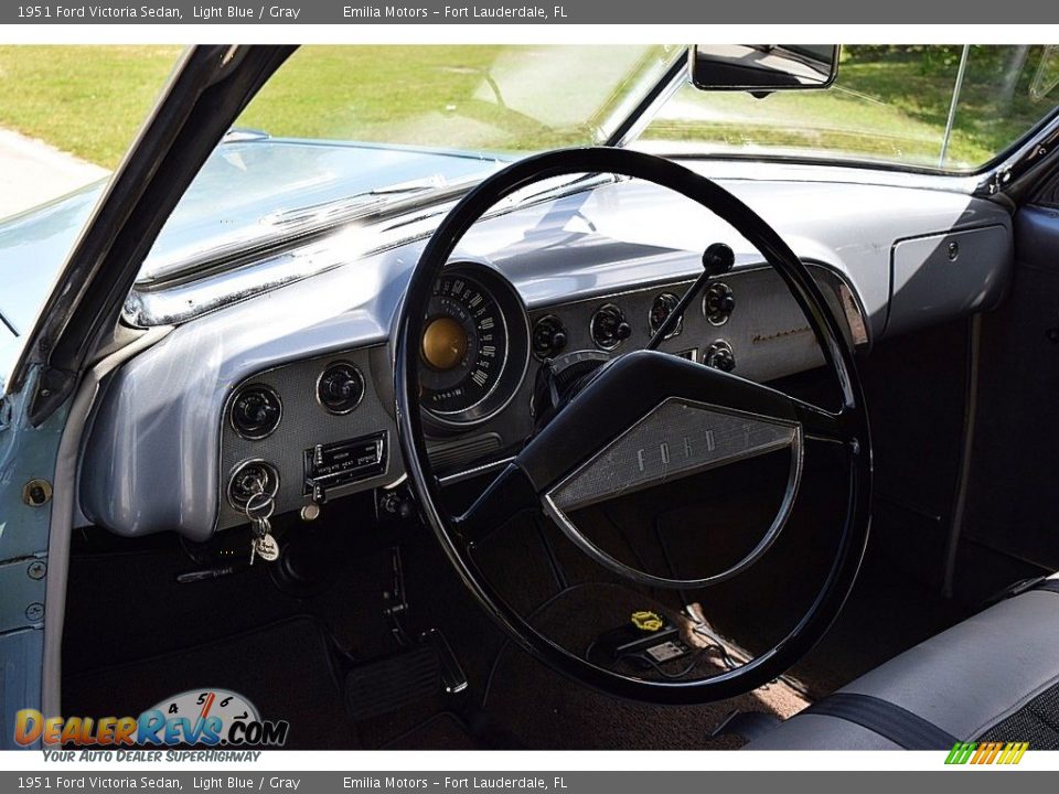 1951 Ford Victoria Sedan Steering Wheel Photo #40