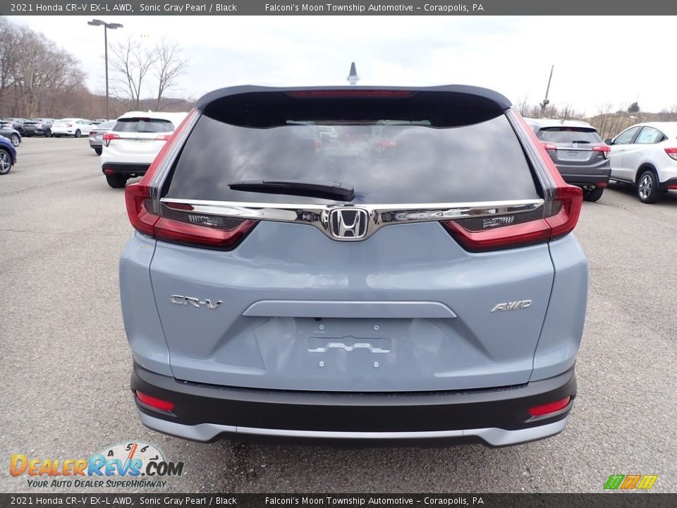 2021 Honda CR-V EX-L AWD Sonic Gray Pearl / Black Photo #3