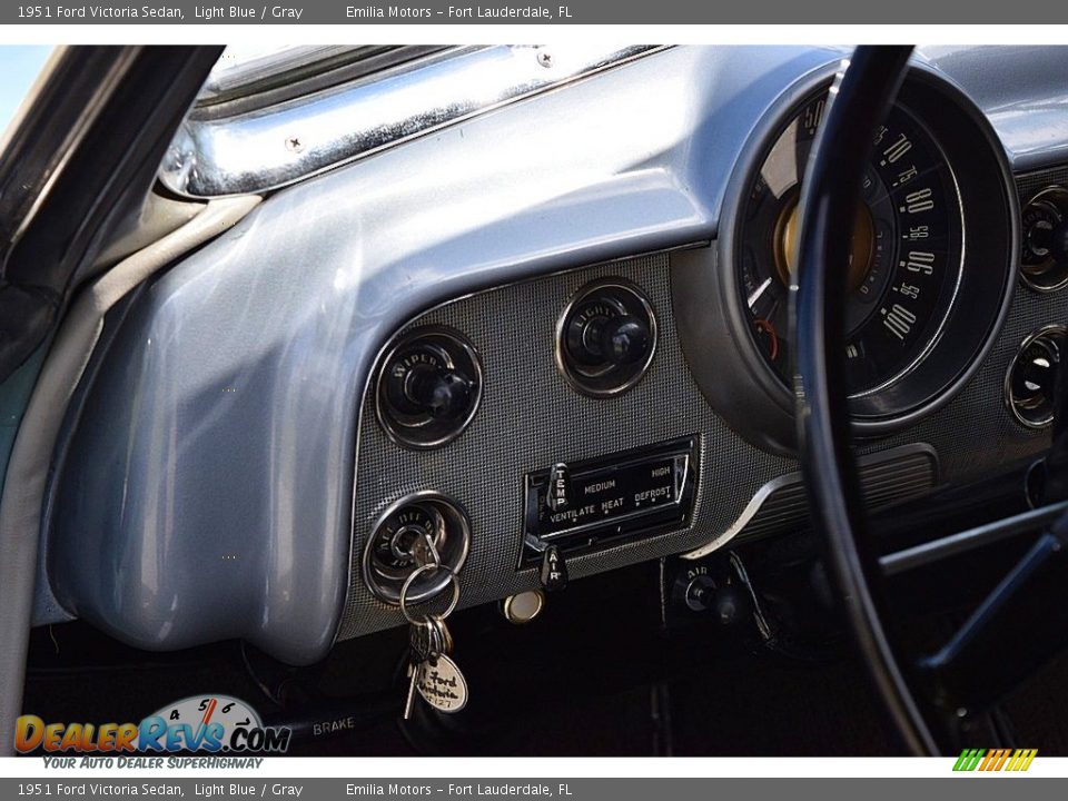 1951 Ford Victoria Sedan Gauges Photo #42