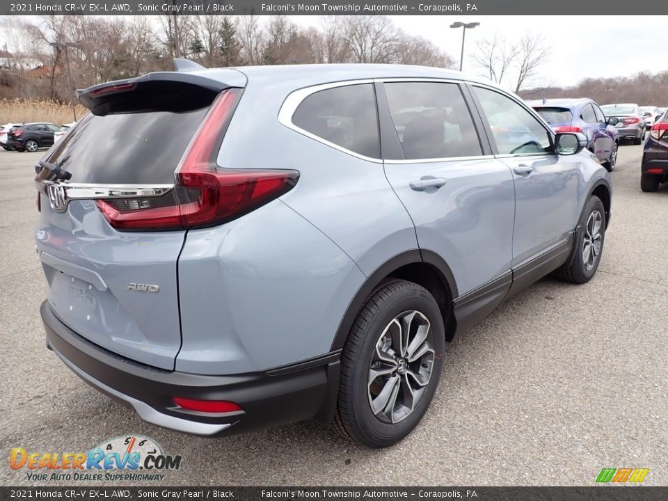 2021 Honda CR-V EX-L AWD Sonic Gray Pearl / Black Photo #4