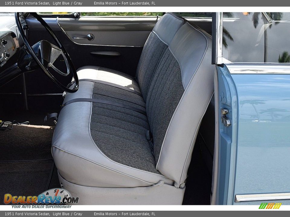 Front Seat of 1951 Ford Victoria Sedan Photo #45