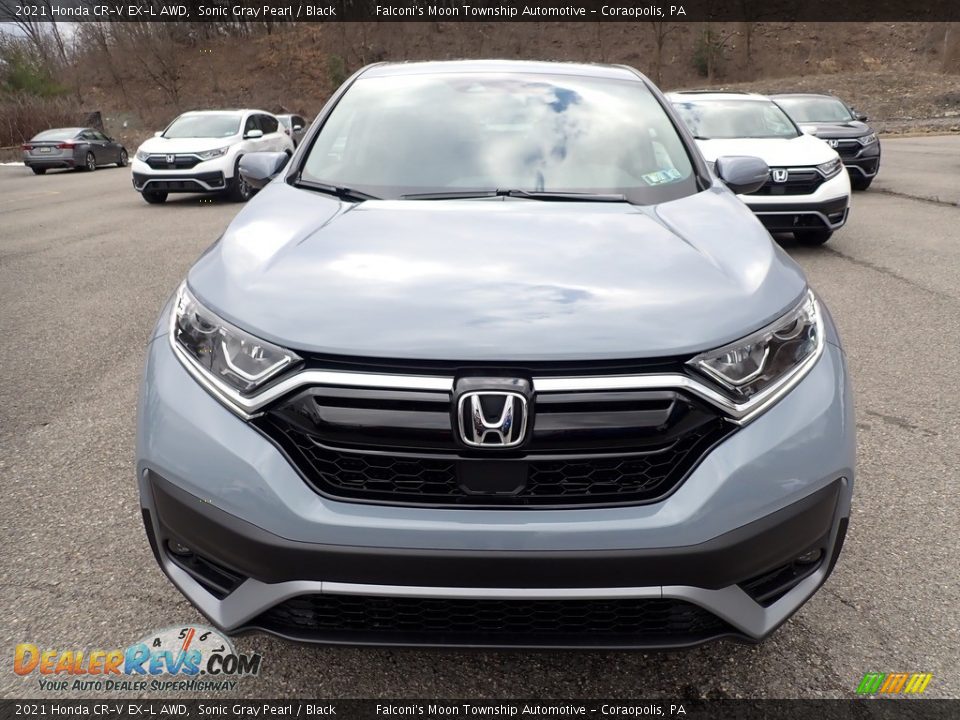 2021 Honda CR-V EX-L AWD Sonic Gray Pearl / Black Photo #6