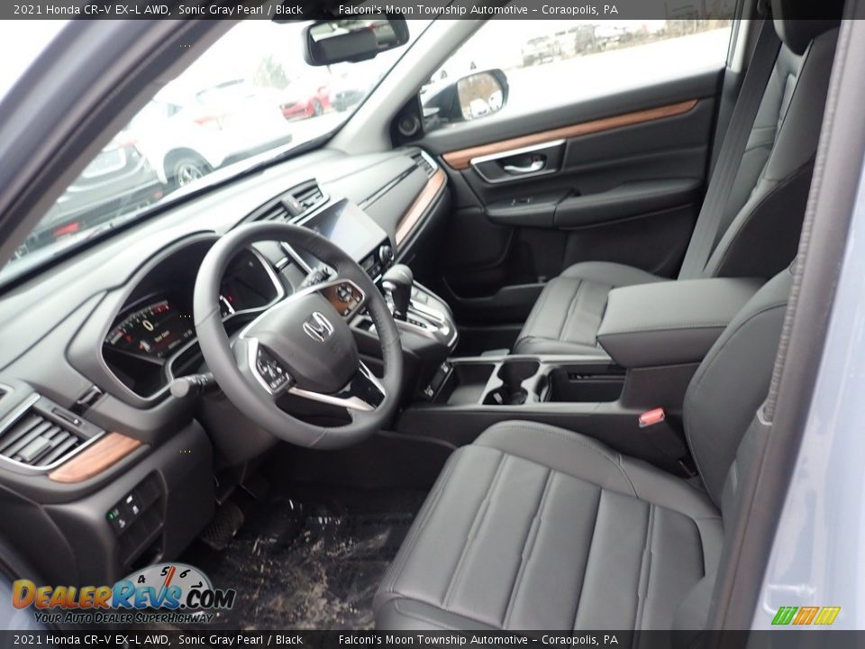 Front Seat of 2021 Honda CR-V EX-L AWD Photo #8