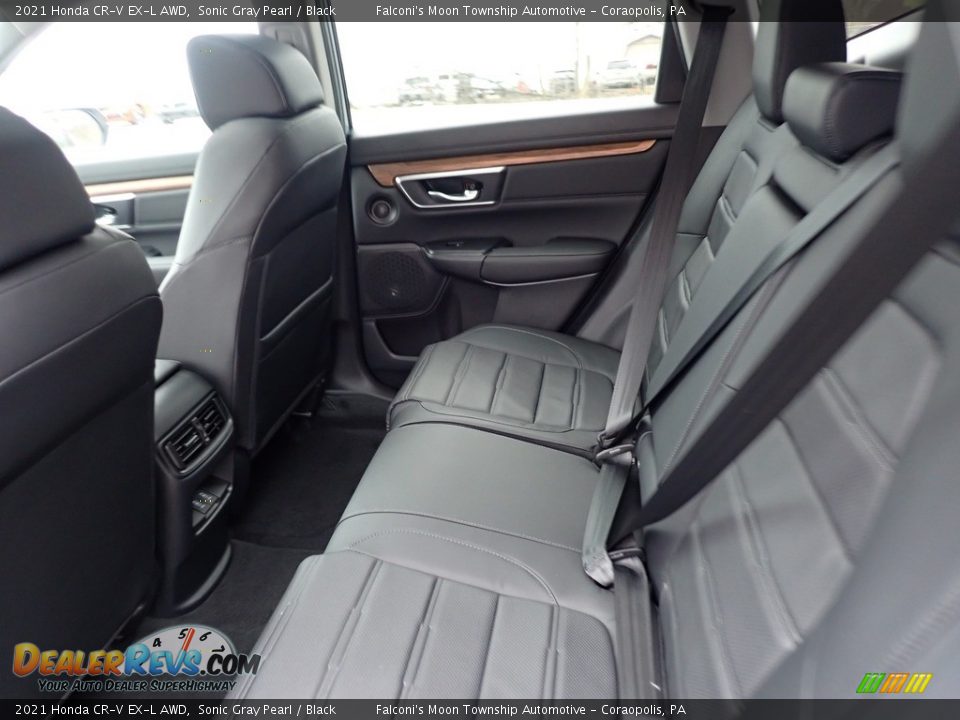 Rear Seat of 2021 Honda CR-V EX-L AWD Photo #9