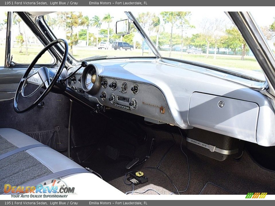 Gray Interior - 1951 Ford Victoria Sedan Photo #55