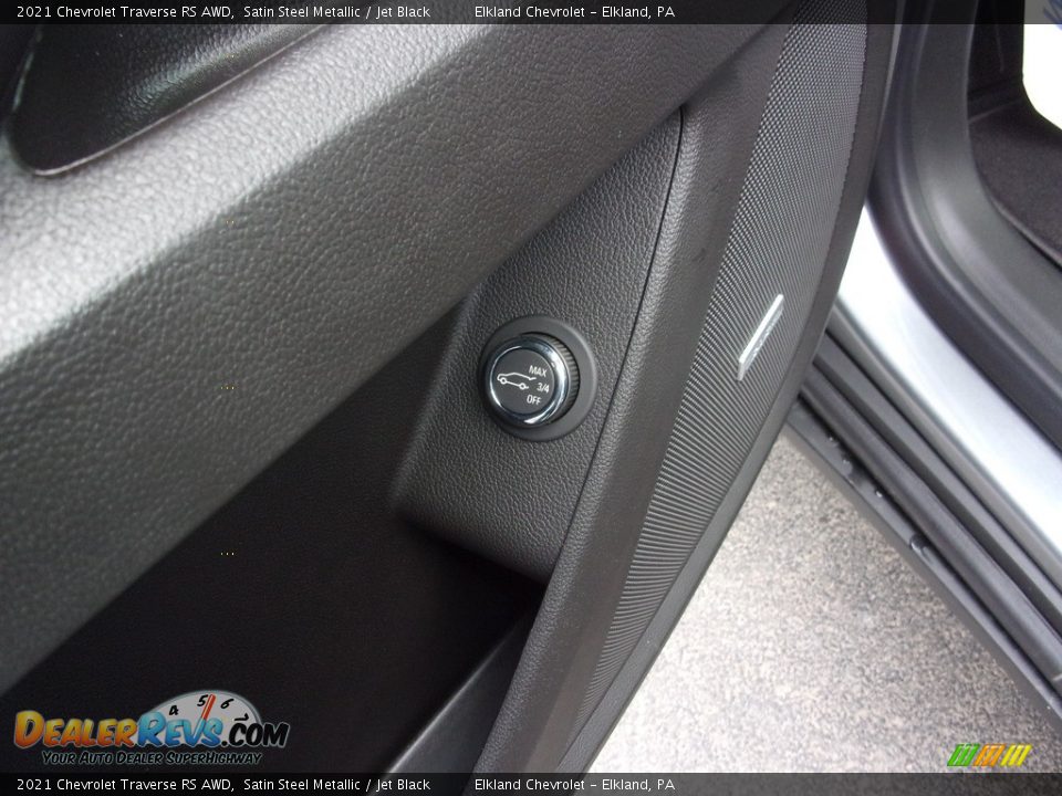 2021 Chevrolet Traverse RS AWD Satin Steel Metallic / Jet Black Photo #15