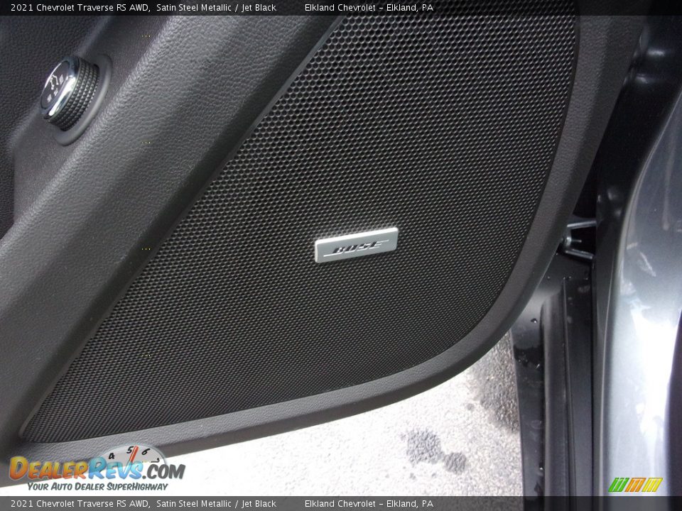 2021 Chevrolet Traverse RS AWD Satin Steel Metallic / Jet Black Photo #16