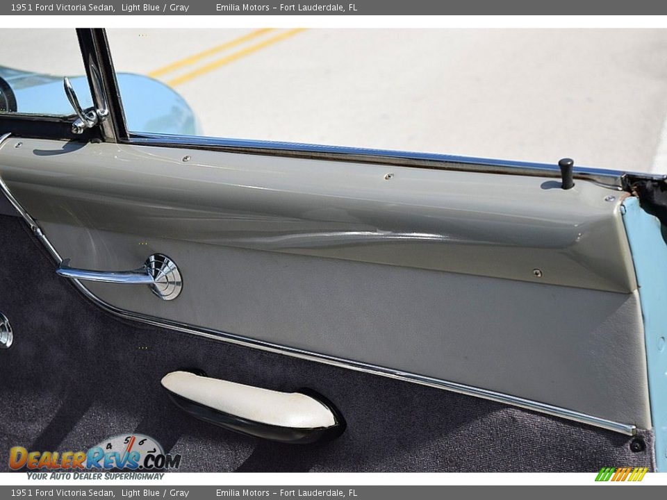 Door Panel of 1951 Ford Victoria Sedan Photo #59