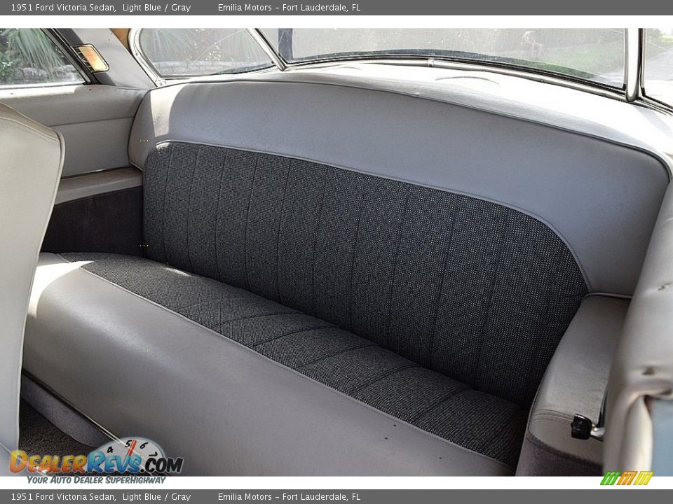 Rear Seat of 1951 Ford Victoria Sedan Photo #64