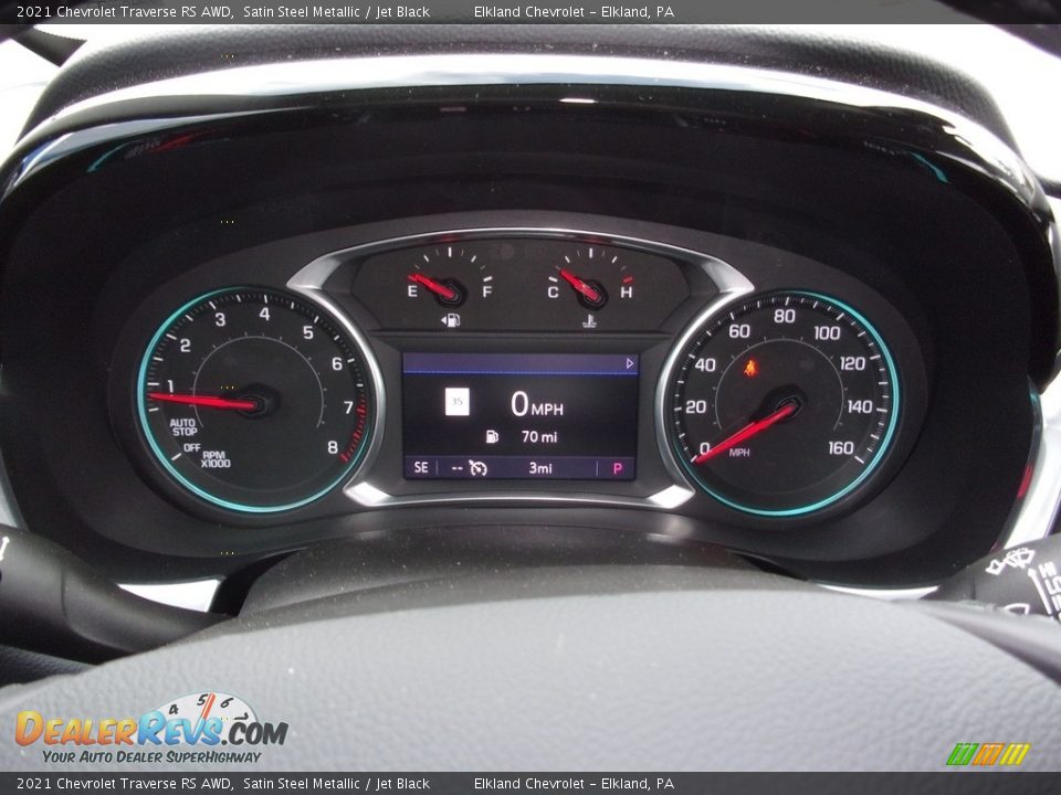 2021 Chevrolet Traverse RS AWD Gauges Photo #21