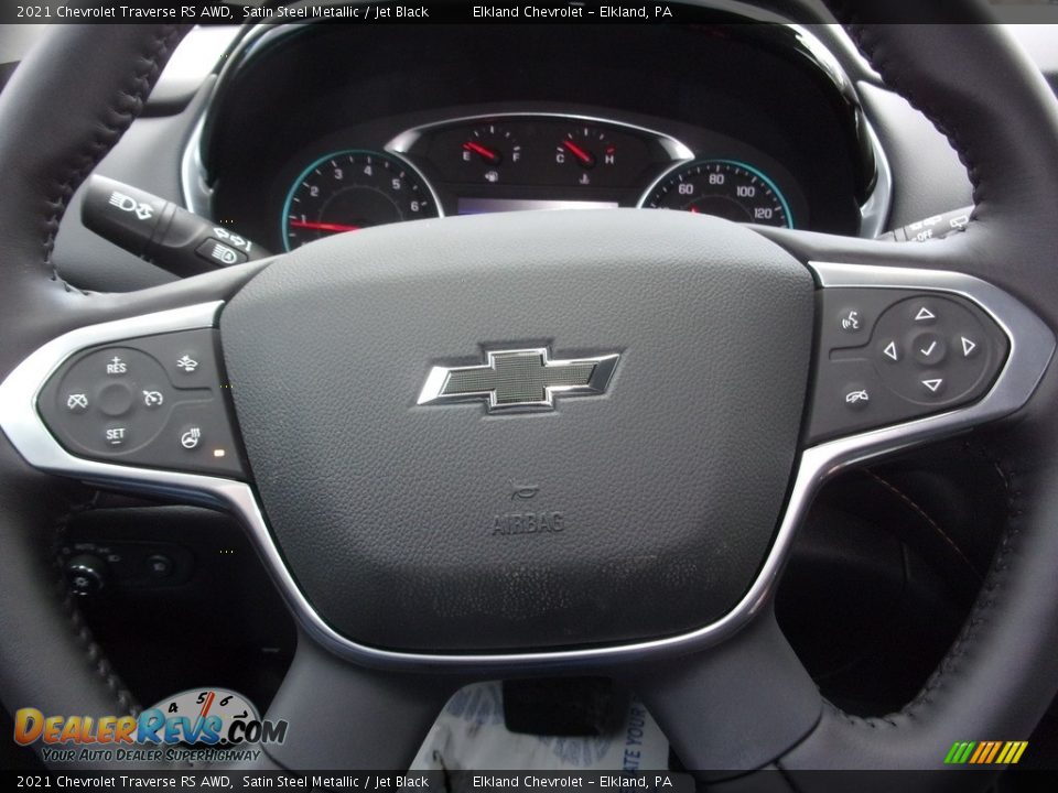 2021 Chevrolet Traverse RS AWD Steering Wheel Photo #22