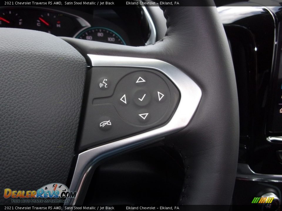 2021 Chevrolet Traverse RS AWD Steering Wheel Photo #23