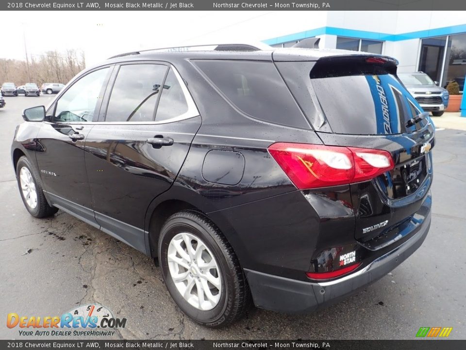 2018 Chevrolet Equinox LT AWD Mosaic Black Metallic / Jet Black Photo #4