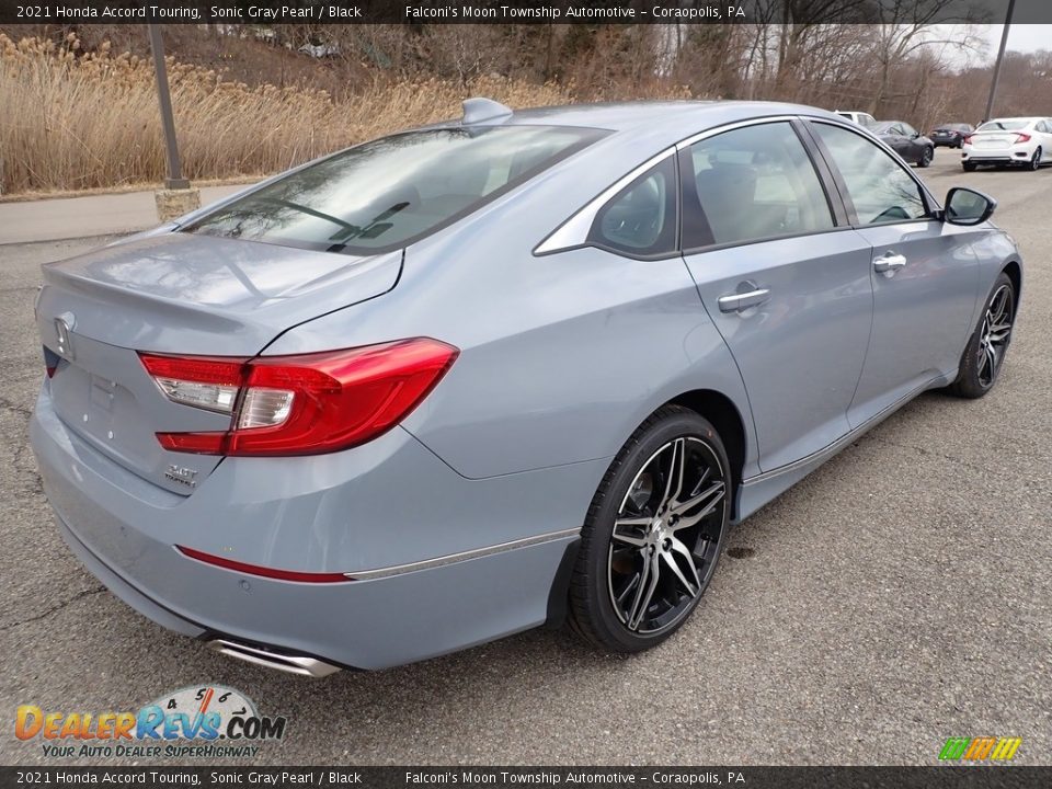 2021 Honda Accord Touring Sonic Gray Pearl / Black Photo #5